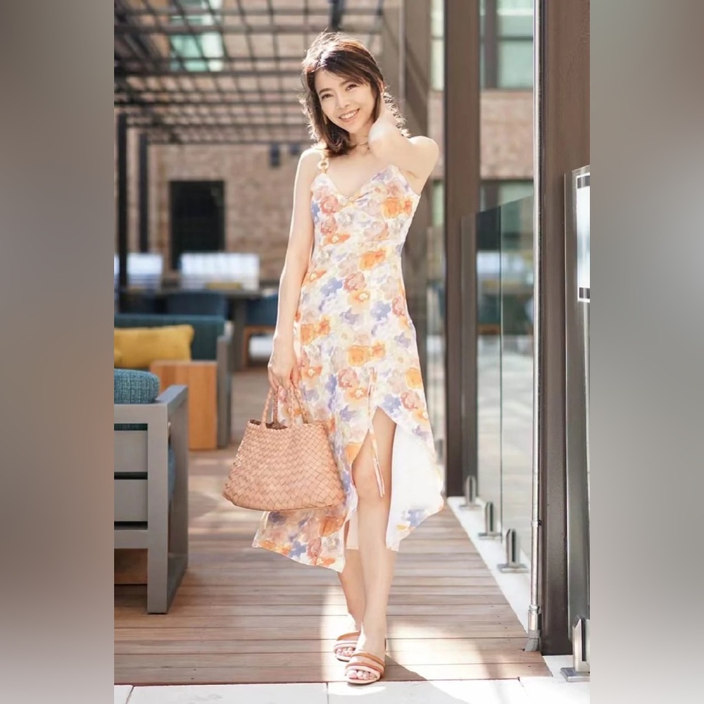 Petite Studio Neesha Dress in Watercolor